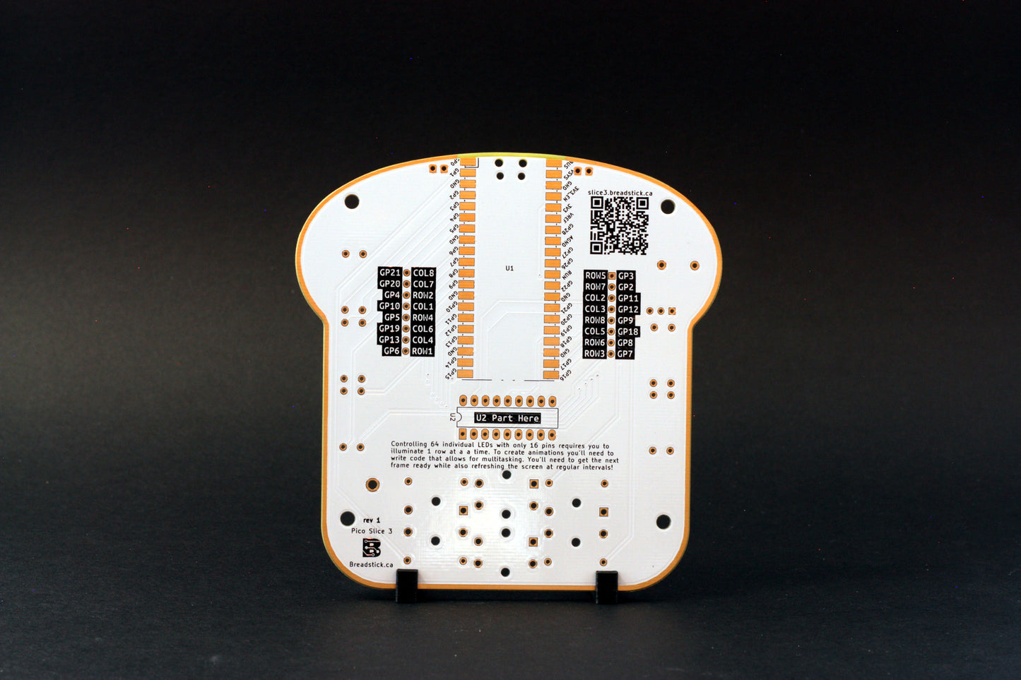 Pico Slice 3 | LED Matrix - Breadstick Innovations
