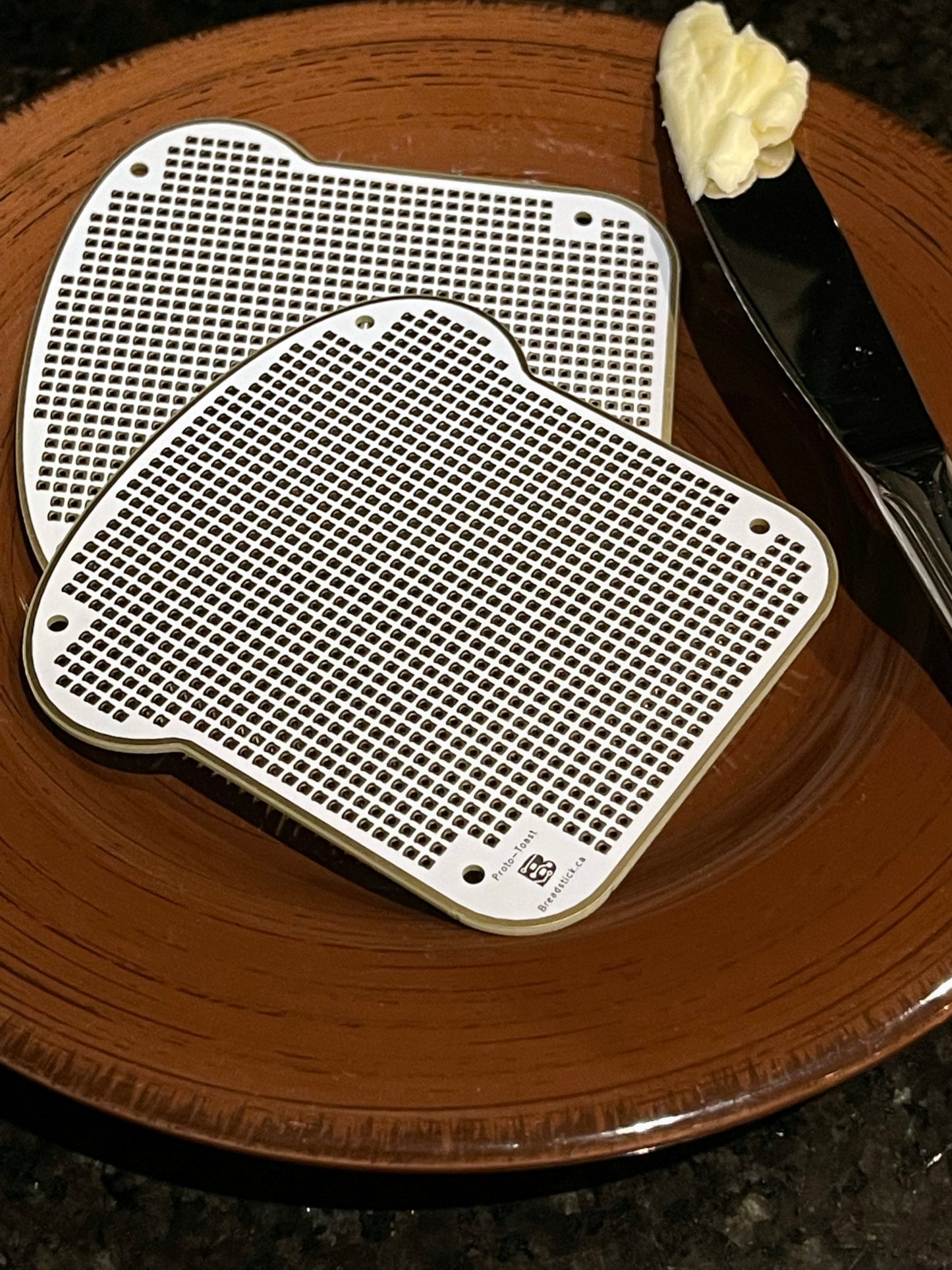 Proto-Toast | PCB Prototyping board - 2pk - Breadstick Innovations