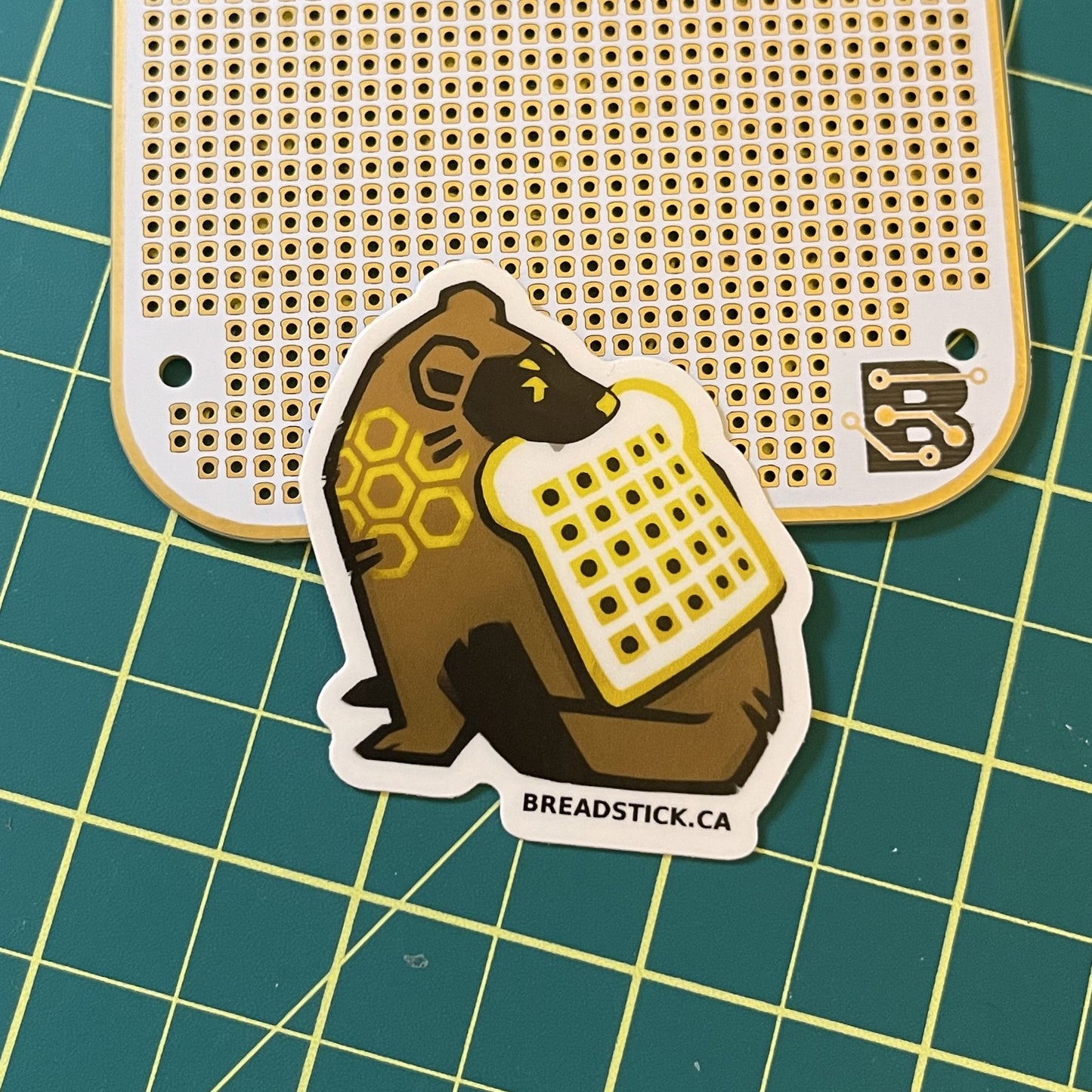Cyber Sable Breadstick Sticker - Breadstick Innovations