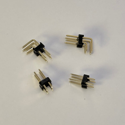 Header Pins / 2x02 2.56mm Header Pins