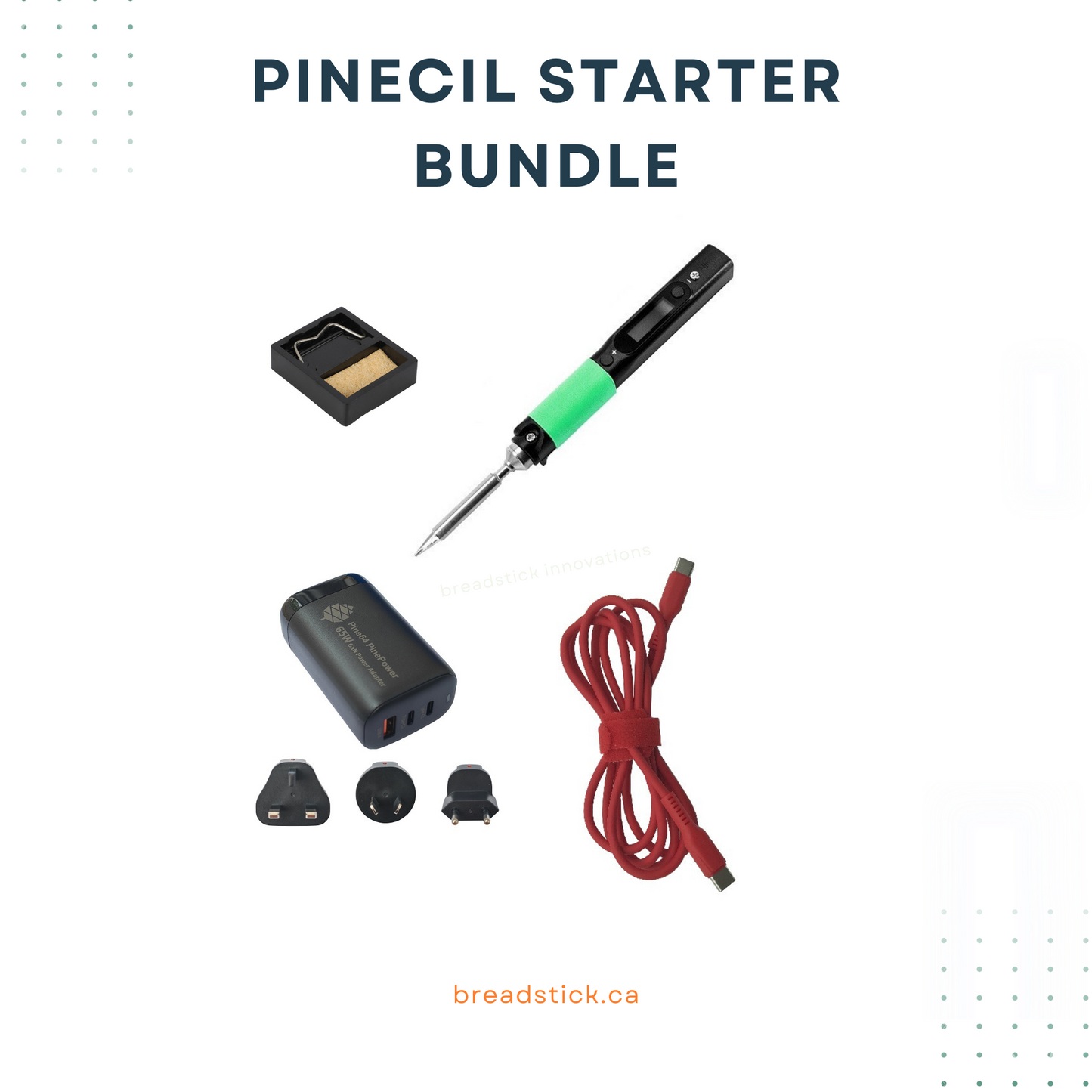 Pinecil Starter bundle