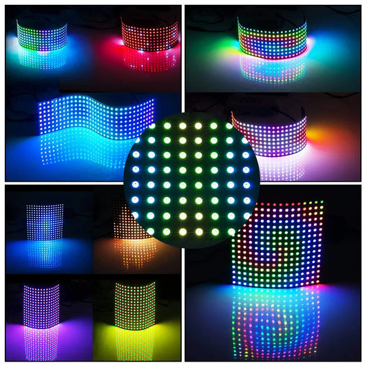 WS2812B 16x16 or 8x32 RGB LED Matrix Panel