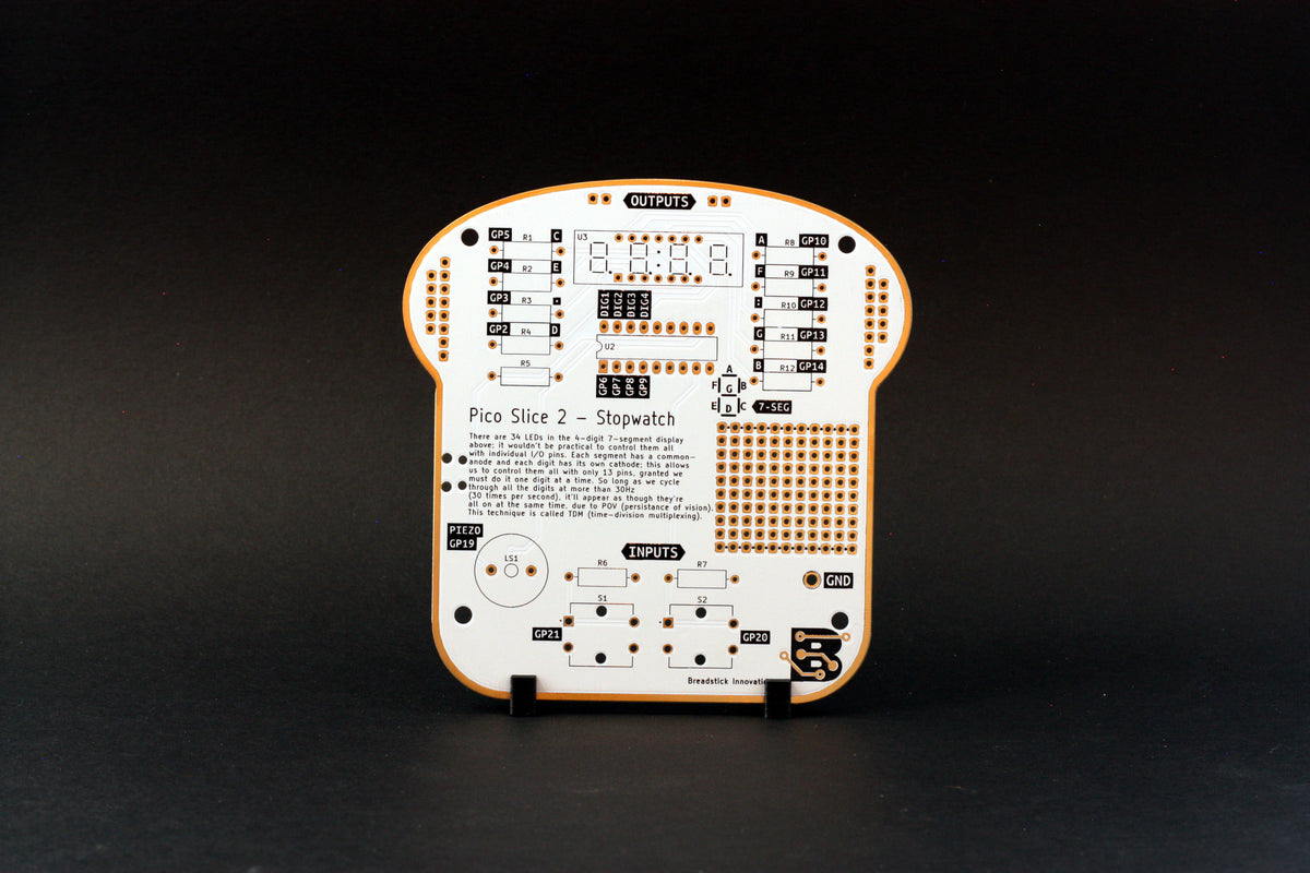 Slice Pro Timer Pico Slice 2 | Stopwatch - Timer, Reaction Game, 7 Segment Display ...